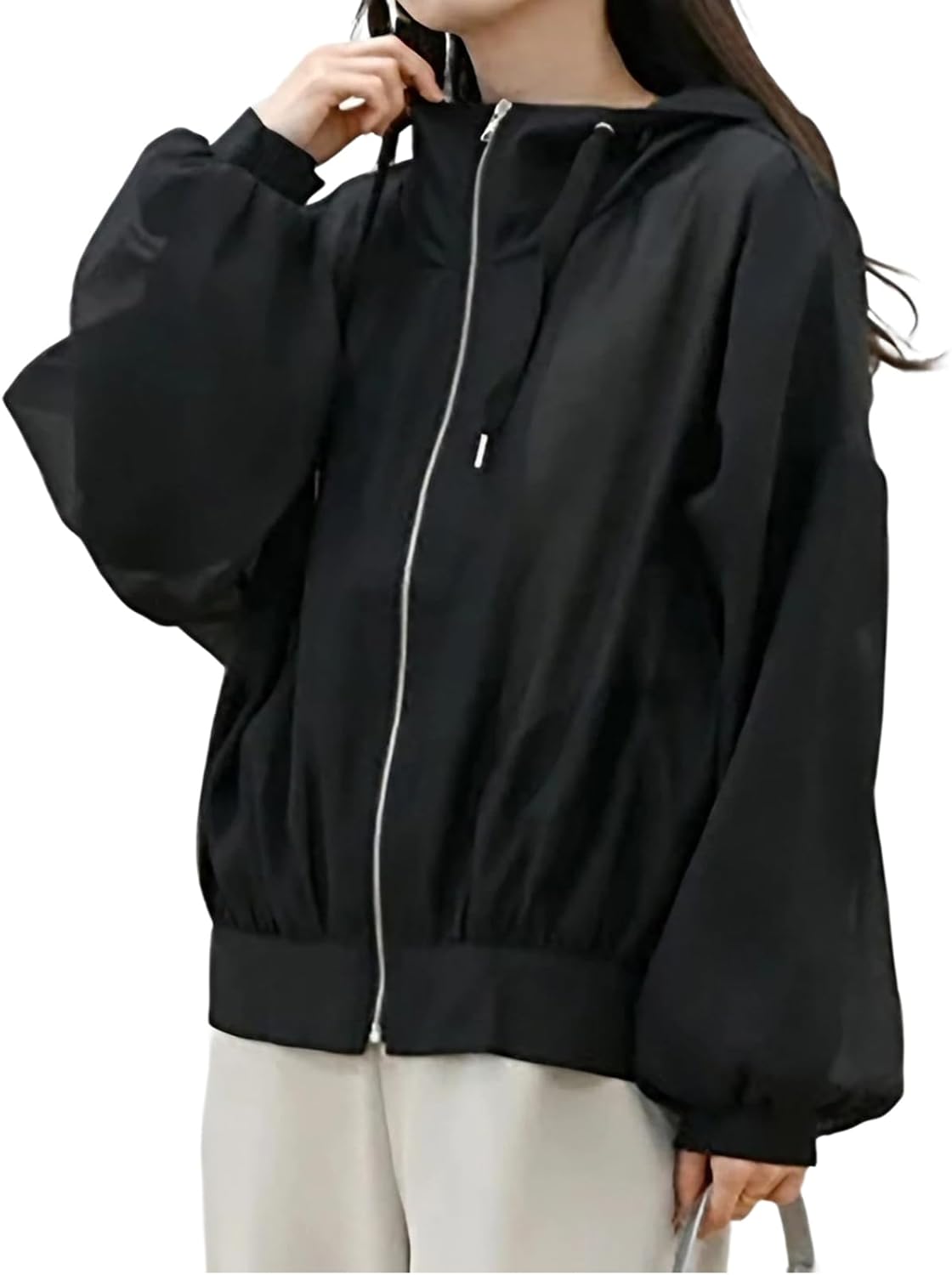 新品31900円⛳️ ラッセルノ　スニード　長袖ブルゾン レディース1 Honeys ブルゾン アウター 8分袖シアーブルゾン レディース